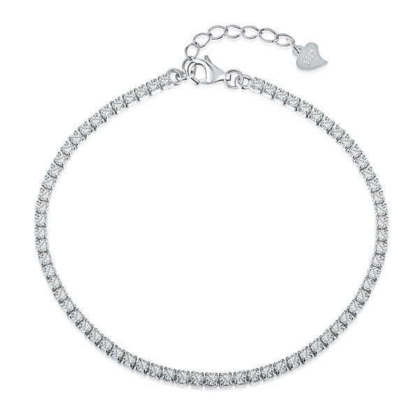 <MAGIC>Radiant Shinning Princess Cut Tennis Bracelet