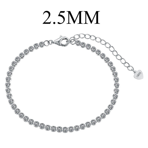 <MAGIC>Dazzling Sparkling Round Cut Daily Bracelet