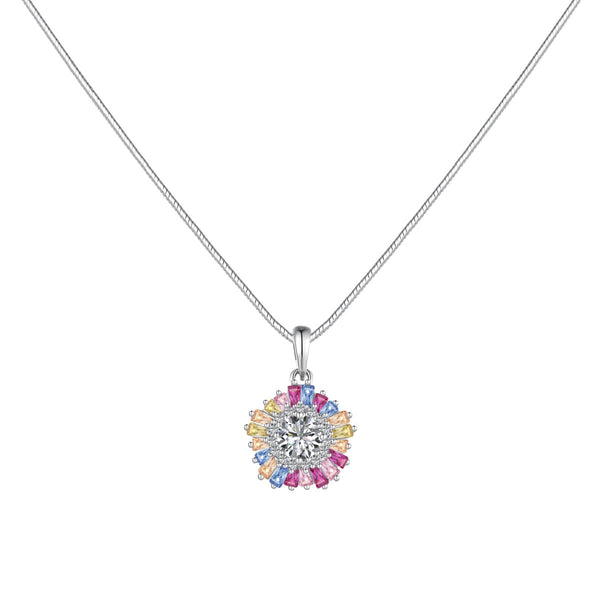 <MAGIC>Charming Flower Colorful Necklace