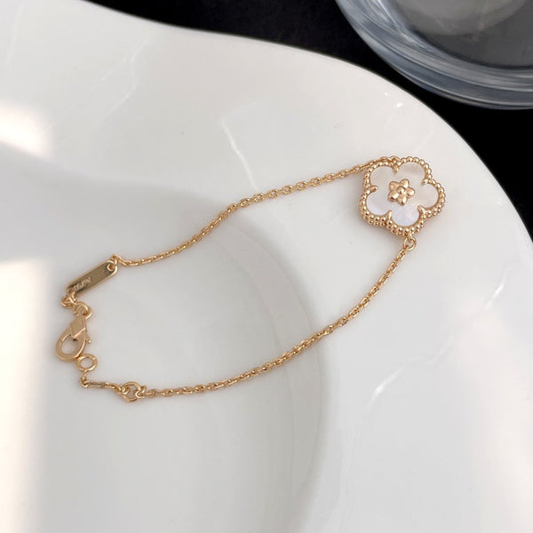 ˇMagic JewelryˇLUCKY SPRING ROSE GOLD MOP BRACELET