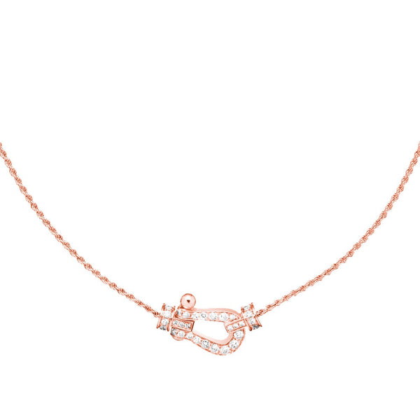 <MAGIC>FORCE 10 PINK GOLD DIAMOND NECKLACE