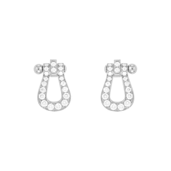 <MAGIC>FORCE 10 FULL DIAMOND STUD EARRINGS MINI MODEL