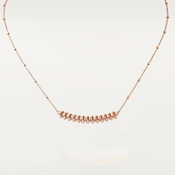 <MAGIC>CLASH PINK GOLD NECKLACE
